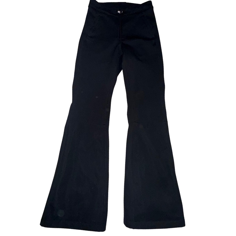 Move Ski Pants 12-13Y Black Flare High Waisted Technical Gorpcore Snow Sport